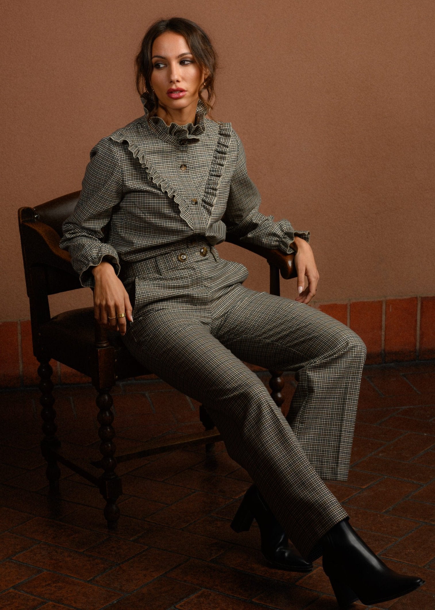PANTALÓN HARRIS RECTO
