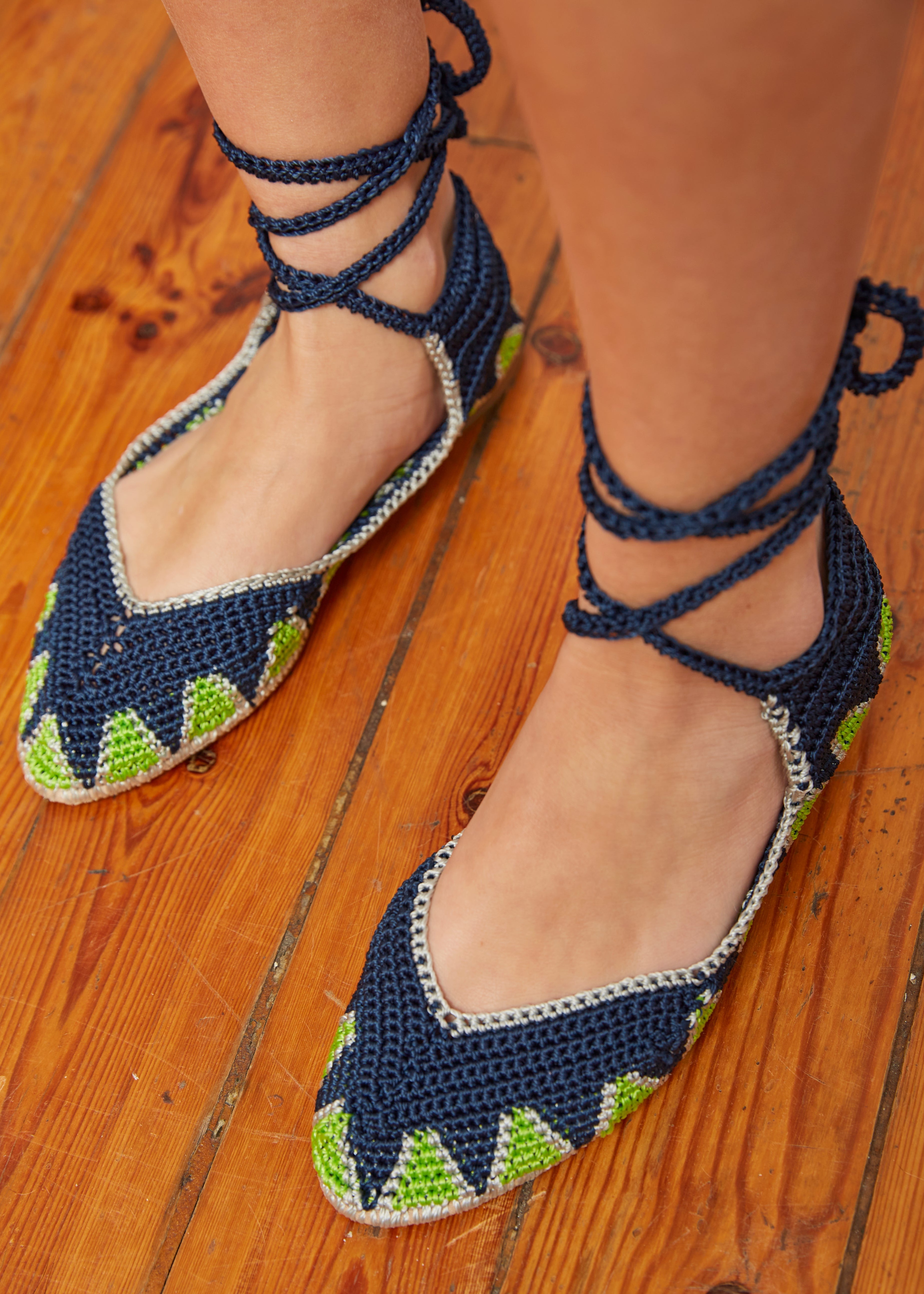 BAILARINAS CROCHET MEXICANAS MARINO