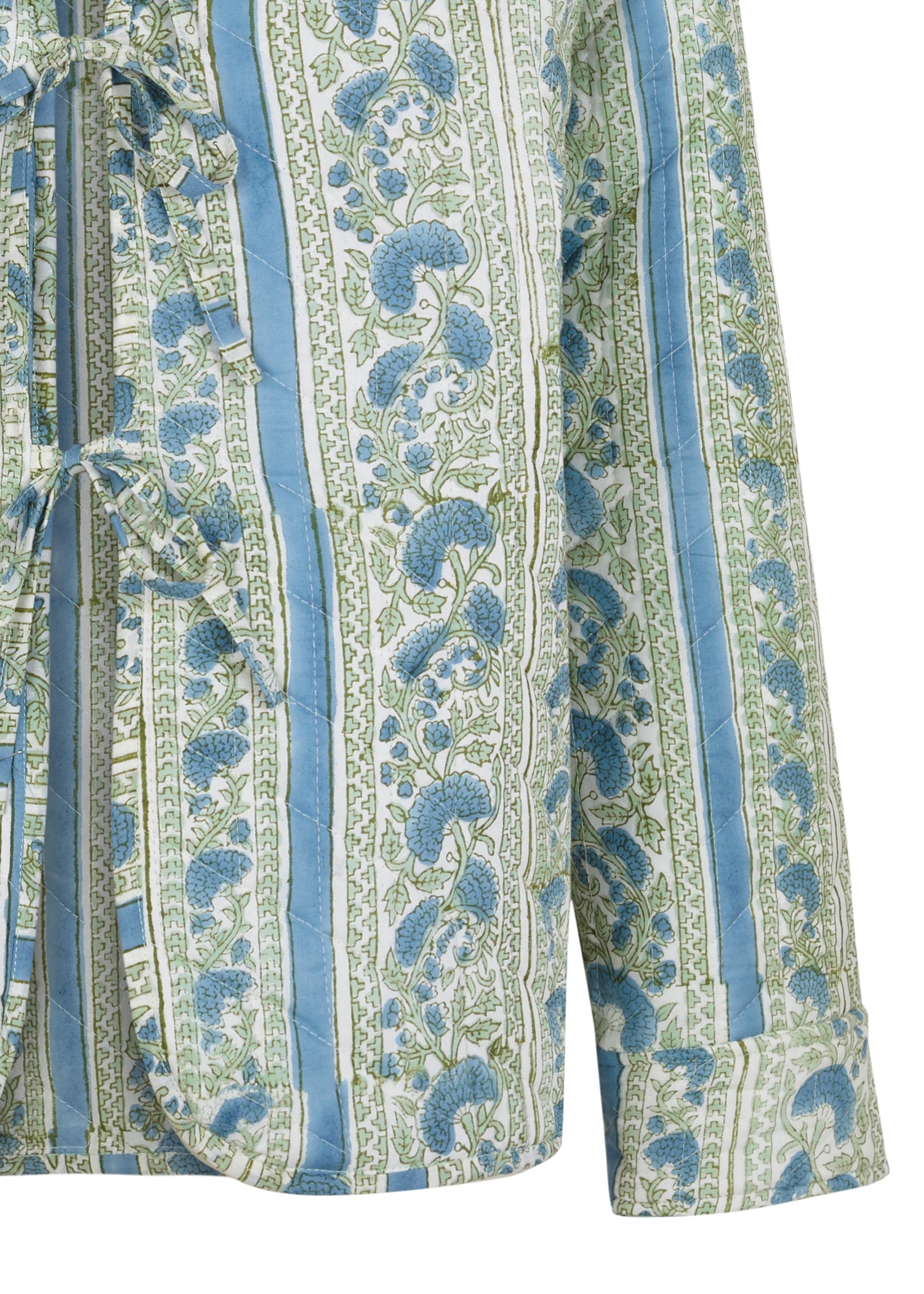 Chaqueta reversible lazadas motivos