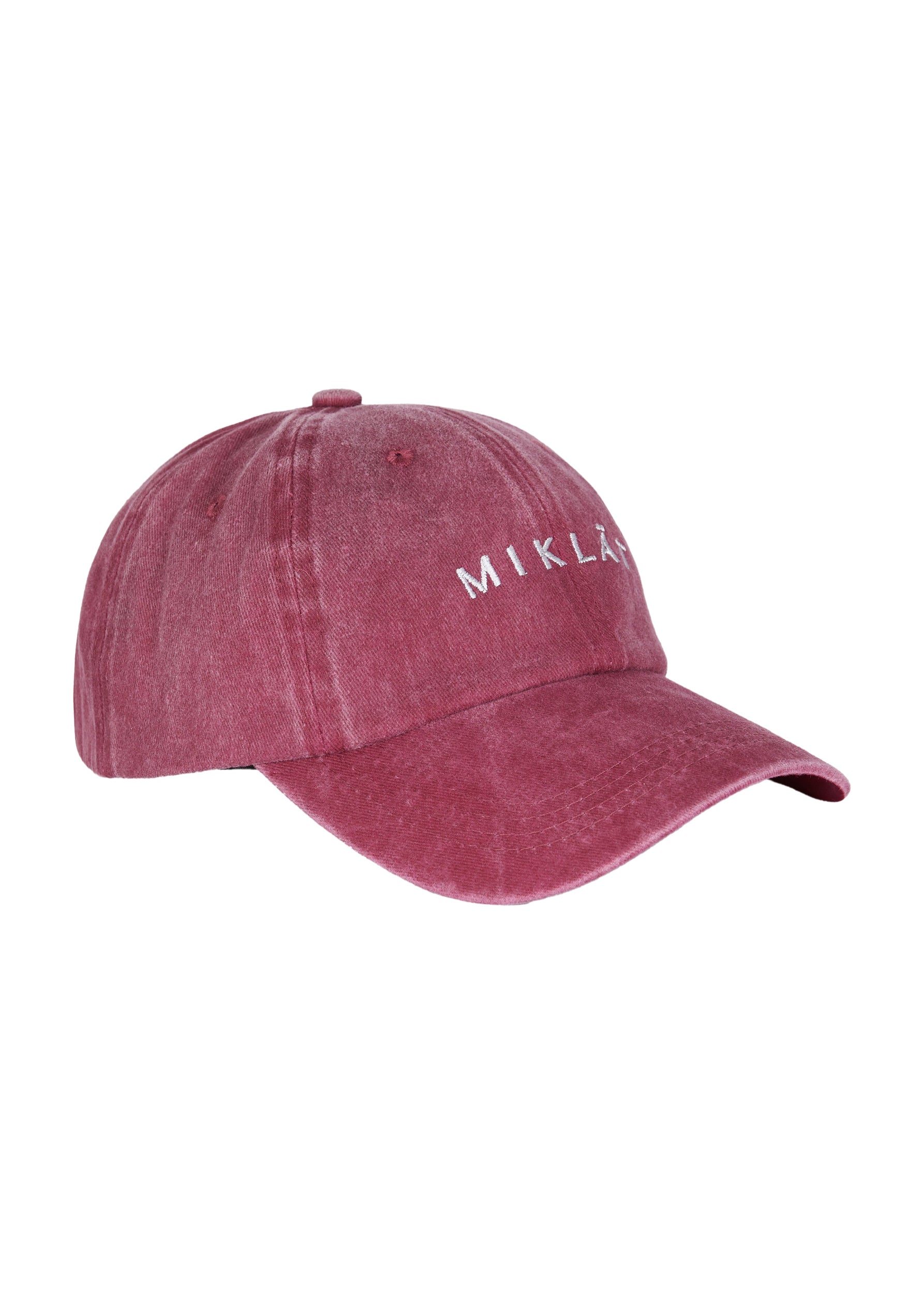 gorra burdeos logo algodón