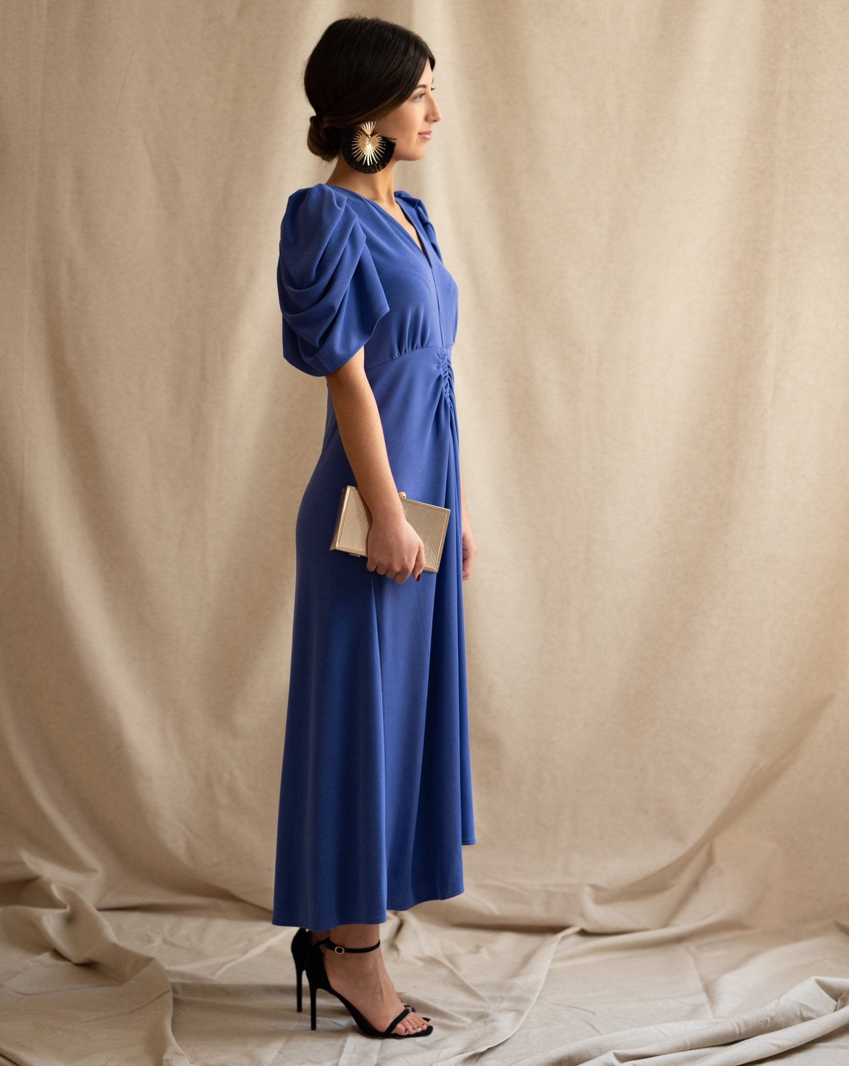 VESTIDO PUNTO VICTORIA AZUL