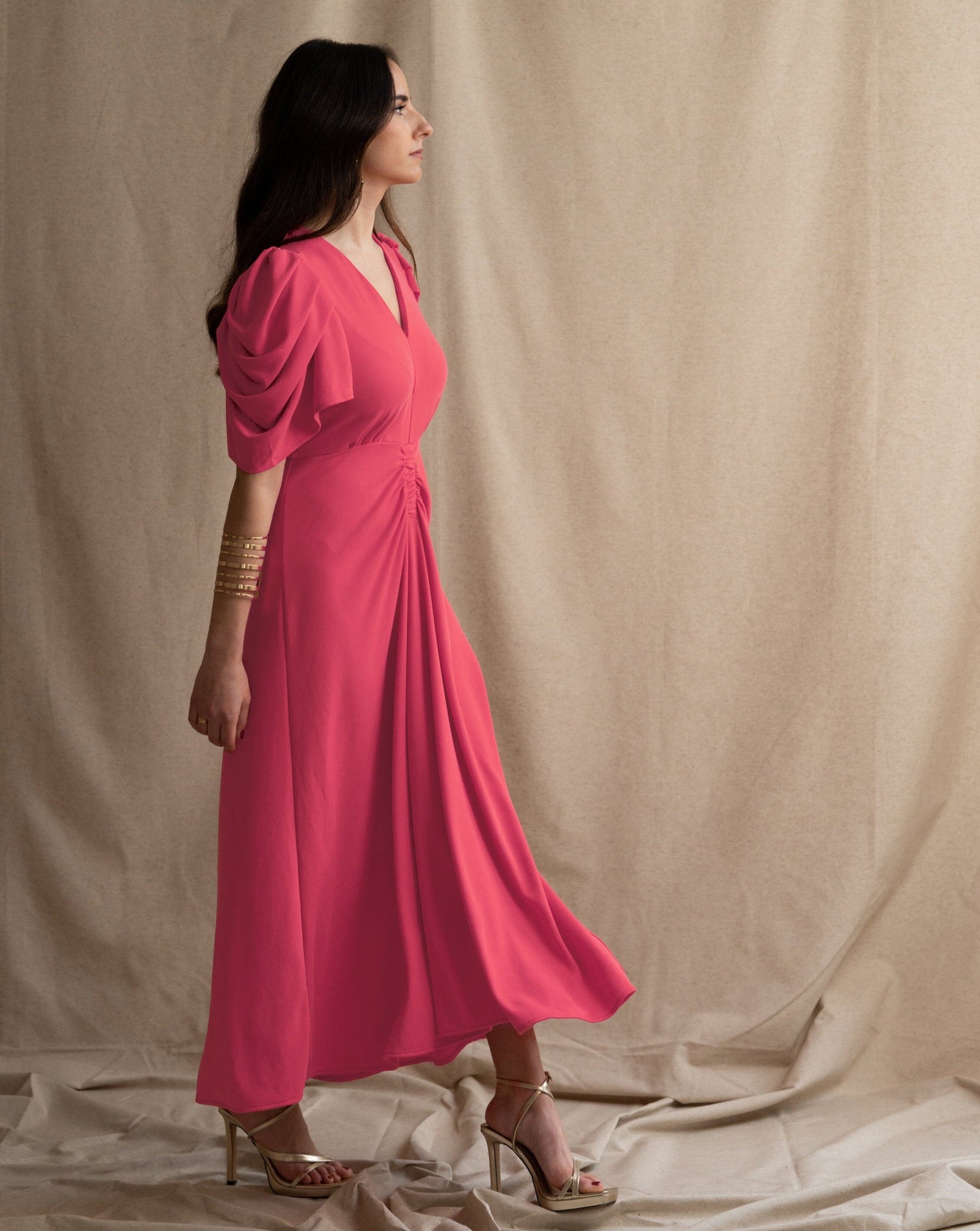 VESTIDO PUNTO VICTORIA ROSA