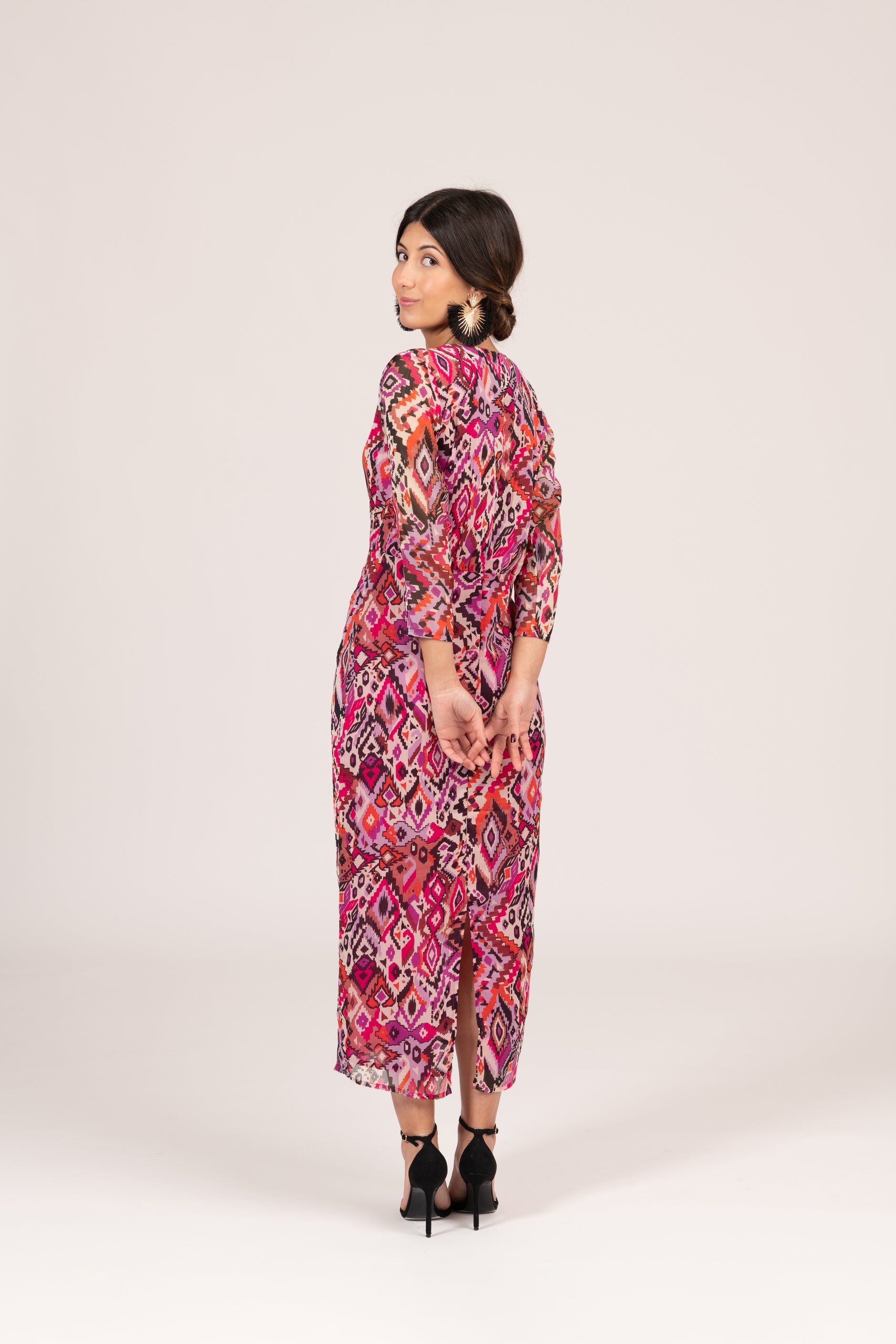 VESTIDO INDIA ESTAMPADO ÉTNICO