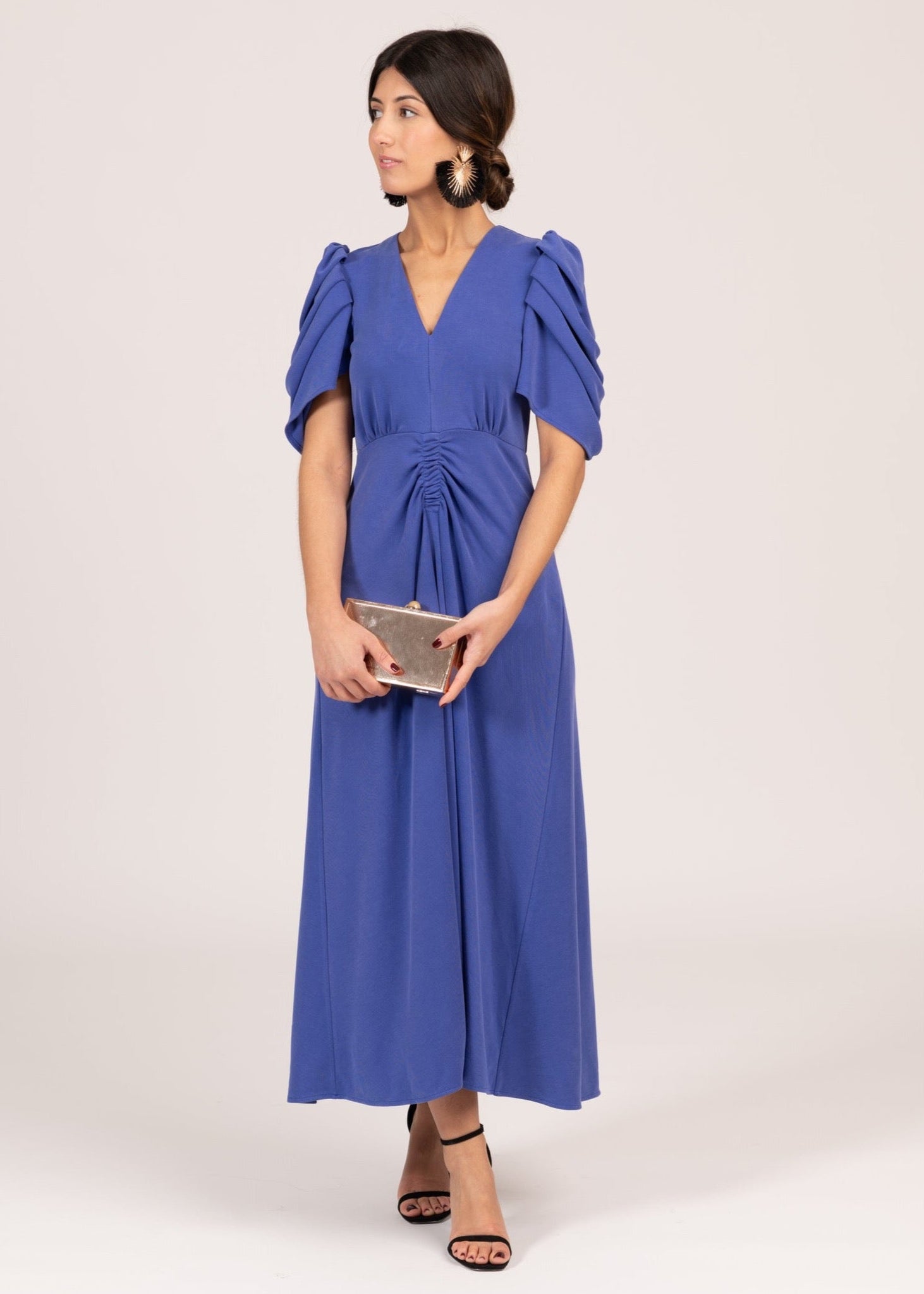 VESTIDO PUNTO VICTORIA AZUL