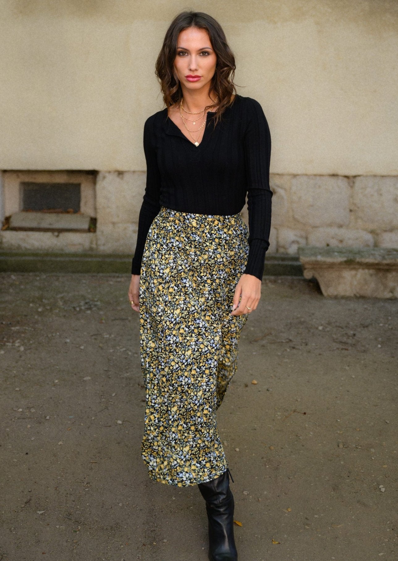 FALDA MENCÍA NEGRO