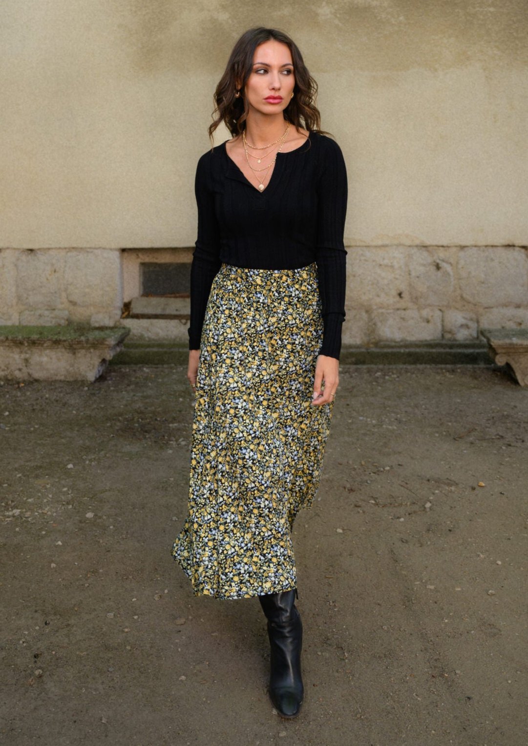 FALDA MENCÍA NEGRO