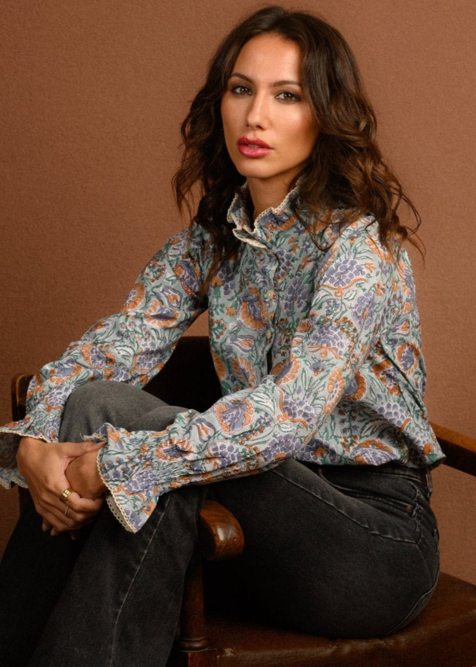 BLUSA JUANA ESTAMPADO MULTICOLOR