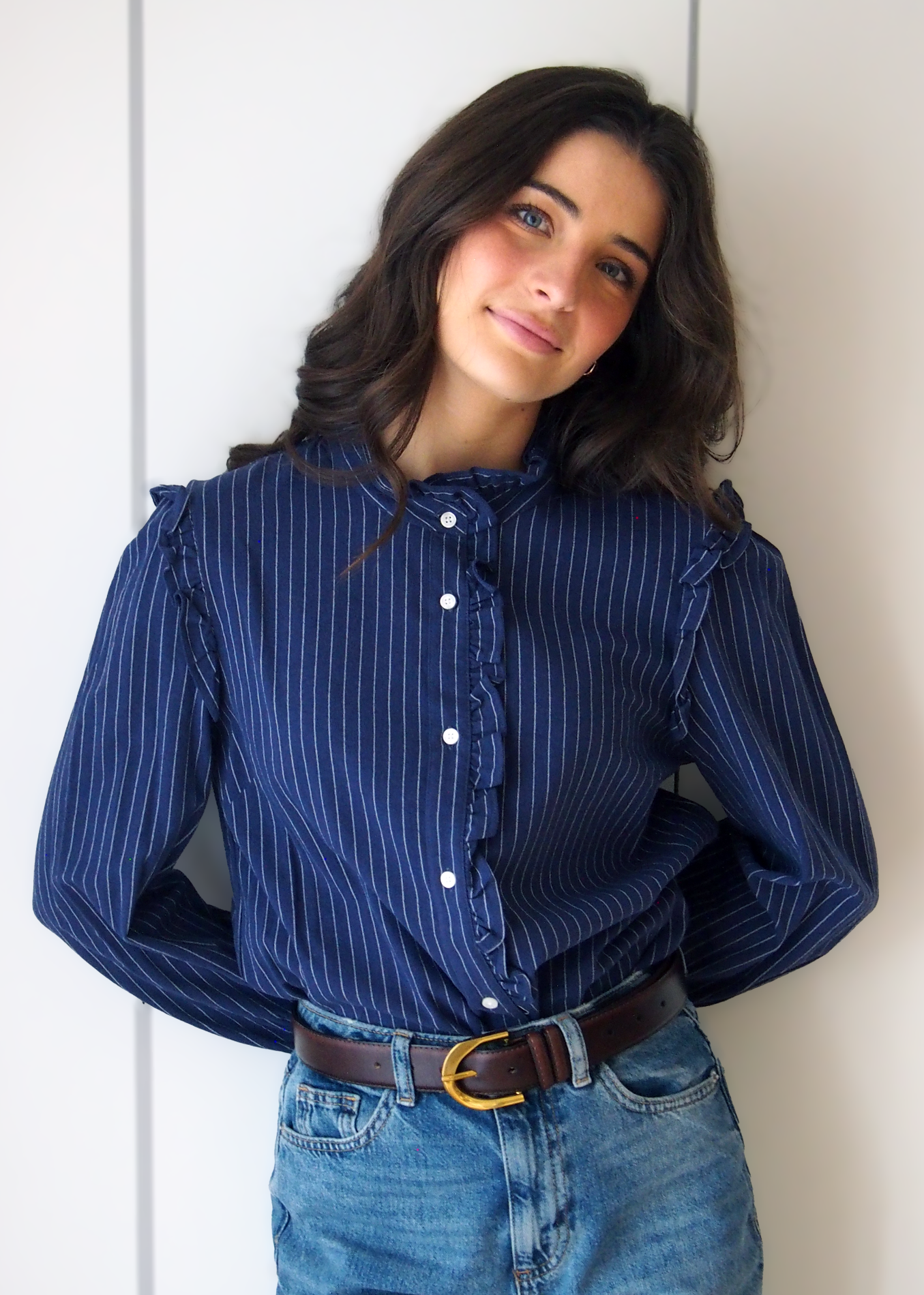 BLUSA DIPLOMATIC AZUL MARINO