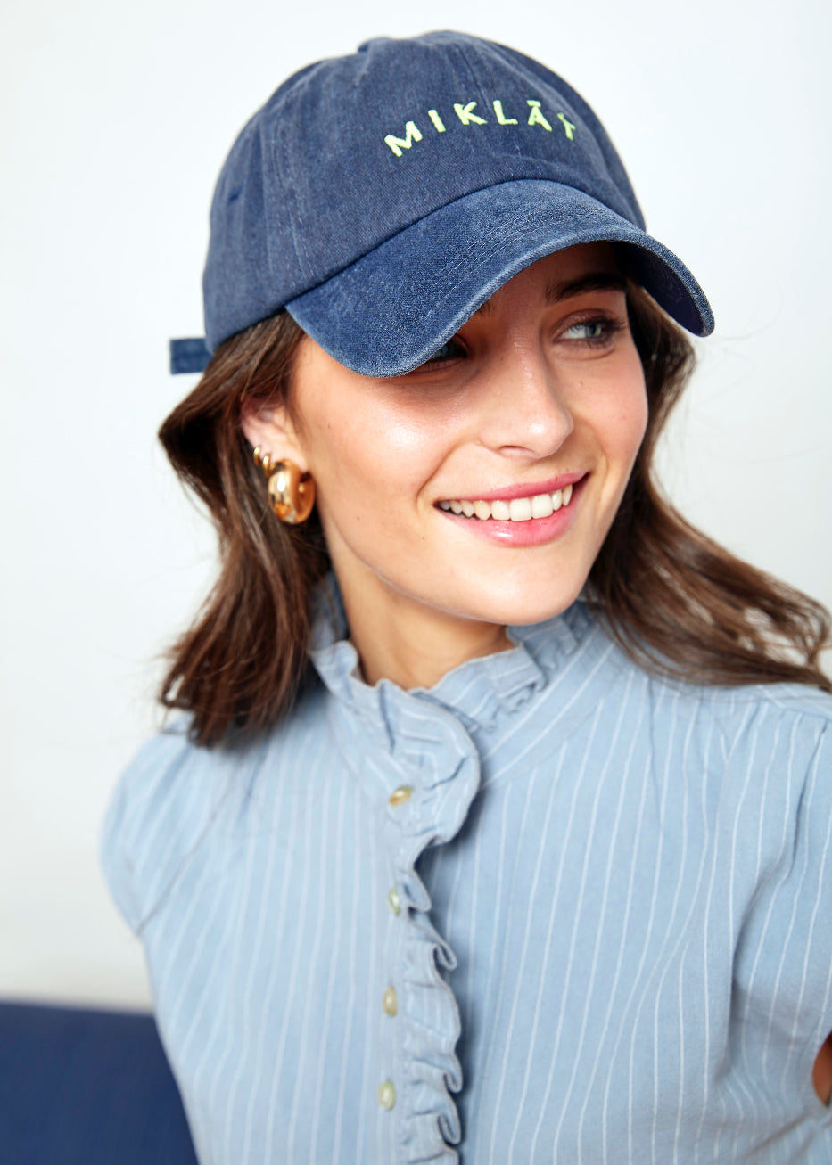 Conjunto rayas azules Claritas