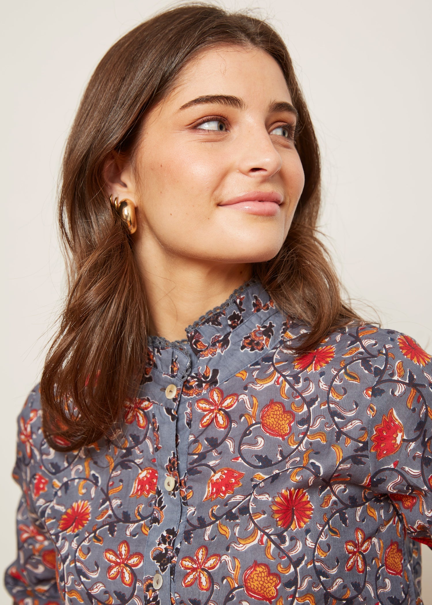 blusa Juana estampado floral 