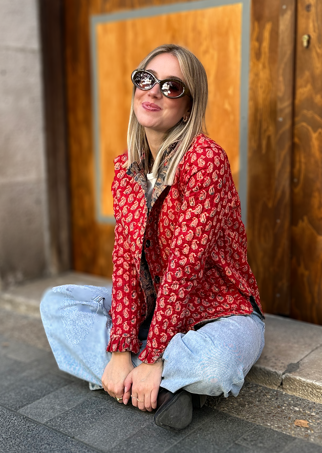 chaqueta reversible miklat