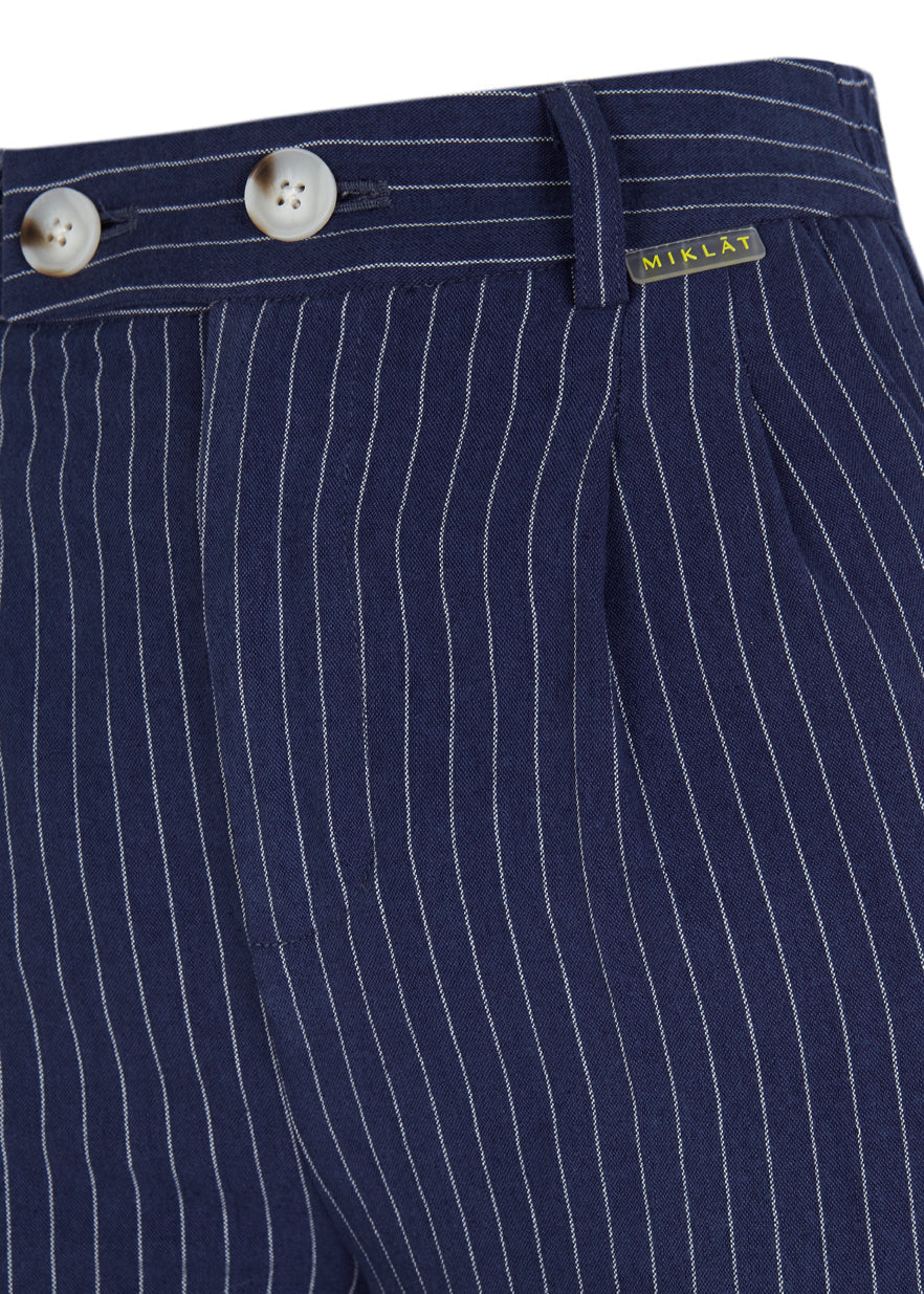 pantalón rayas algodón marino algodón